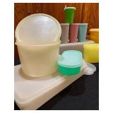 Large Lot of Collection of Vintage Tupperware Pieces