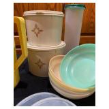 Large Lot of Collection of Vintage Tupperware Pieces