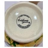 Vintage California Pantry Rooster Mugs