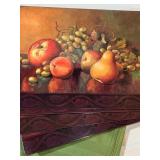 Variety of Fall Themed Placemats, Including Hardboard Fruit Themed
