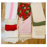 Collection of Table Clothes of Various Sizes