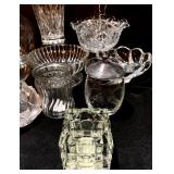 Outstanding Collection Vintage of Crystal and Cut Glass