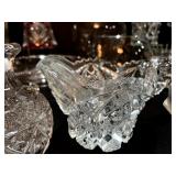Outstanding Collection Vintage of Crystal and Cut Glass
