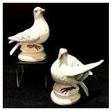Vintage Ardco Porcelain Dove Figurines