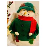 Wonderful Vintage Wood and Cloth Christmas Decor