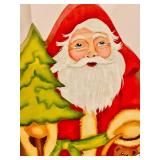 Wonderful Vintage Wood and Cloth Christmas Decor