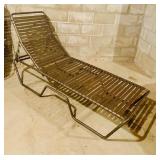 Vintage Metal Patio Furniture with Removable Cushions