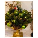 Festive Home Decor and Faux Fruit