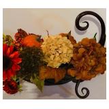 Festive Home Decor and Faux Fruit