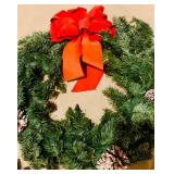 Three Vintage Christmas Wreaths