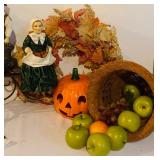 Fun Vintage Fall Decor, Wreaths, Pumpkins, Faux Fruit and More!