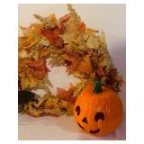 Fun Vintage Fall Decor, Wreaths, Pumpkins, Faux Fruit and More!