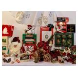 Variety of Vintage Christmas Decor