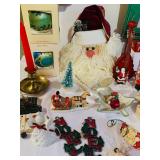 Variety of Vintage Christmas Decor