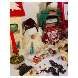 Variety of Vintage Christmas Decor