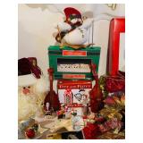 Variety of Vintage Christmas Decor