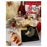 Variety of Vintage Christmas Decor