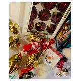 Wonderful Vintage Lot of Ornaments, Light-Up Houses and More!