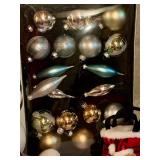 Wonderful Vintage Lot of Ornaments, Light-Up Houses and More!