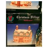 Wonderful Vintage Lot of Ornaments, Light-Up Houses and More!