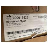 42lbs Rotiesserie Ready Whole Young Chickens