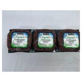 3x 1.34lbs Organic Ground Beef 85%/15%