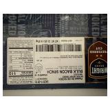 33lbs Bulk Bacon 9/Inch Hickory Smoked Thin Sliced