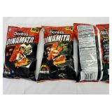 3x 9oz Doritos Dinamita Sticks-Flamin Hot Queso