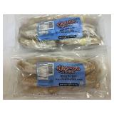 2x 1lb 12oz Wisconsin Maid Natural Casing Bratwursts