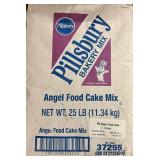 25lb Bag Pillsbury Angel Food Cake Mix