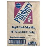 25lb Bag Pillsbury Angel Food Cake Mix