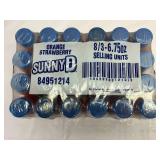 24 bottles SunnyD Orange Strawberry Drink