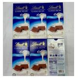 6x 4.4oz Lindt Milk Chocolate