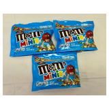 II. 3x 9.40oz Mini M&M