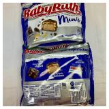 II. 2x 9.60z Baby Ruth Minis