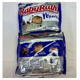 II. 2x 9.60z Baby Ruth Minis