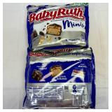 II. 2x 9.60z Baby Ruth Minis