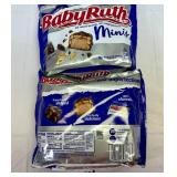 II. 2x 9.60z Baby Ruth Minis