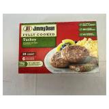 A. 24ct Jimmy Dean Turkey Sausage Patties