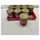 12x Tuscan Garden Large Black Olives-Pitted