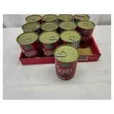 12x Tuscan Garden Large Black Olives-Pitted