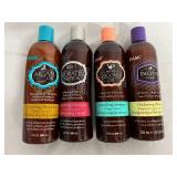 4 Bottles of Different Hask Shampoos