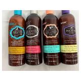 4 Bottles of Different Hask Shampoos