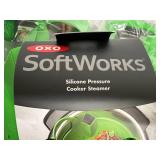 3 OXO SoftWorks Silicone Pressure Cooker Steamer