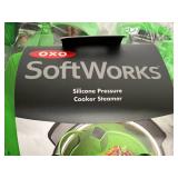 3 OXO SoftWorks Silicone Pressure Cooker Steamer