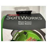3 OXO SoftWorks Silicone Pressure Cooker Steamer