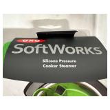 3 OXO SoftWorks Silicone Pressure Cooker Steamer