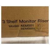Amerieago 3 Shelf Monitor Riser