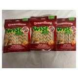 3 Bags of DreamBonne Twist Sticks