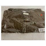 Madewell Donegal Bowden Henley Sweater - Brown Medium